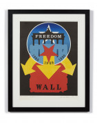 Robert INDIANA (1928 - 2018) The Wall (Freedom wall) - 1990 Sérigraphie en couleurs