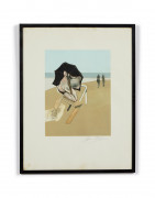 Francis BACON (1909-1992) Metropolitan triptych - 1981 - partie gauche Eau-forte et aquatinte en couleurs