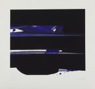 Pierre SOULAGES (Né en 1919) Sérigraphie 20 - 1991 Sérigraphie en couleurs