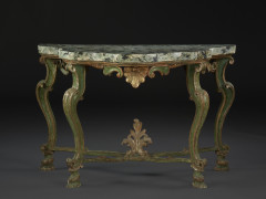 CONSOLE ITALIENNE DU XVIIIe SIÈCLE