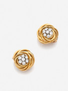 VAN CLEEF & ARPELS  Paire de clips d'oreilles