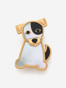 VAN CLEEF & ARPELS  Clip de corsage "Lucky Animals Chien "