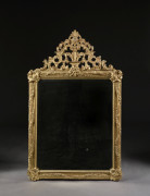 CADRE D'ÉPOQUE LOUIS XVI Monté en miroir