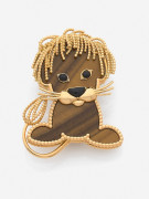 VAN CLEEF & ARPELS  Clip de corsage "Lucky Animals Lion"