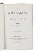 HUGO (Victor)  Les Misérables.