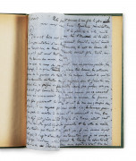 ZOLA (Émile)  Manuscrit autographe intitulé « Notes parisiennes ».