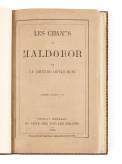 LAUTRÉAMONT (comte de)  Les Chants de Maldoror (Chants I, II, III, IV, V, VI).