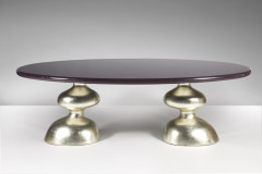 Hubert LE GALL Né en 1961 Unique table de salle à manger "Alma" - 2008