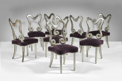 Hubert LE GALL Né en 1961 Suite de huit chaises "Lola" - 2008