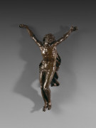 Jean-Baptiste CARPEAUX Valenciennes,1827 - Courbevoie, 1875 Le Christ en croix Bronze à patine brun clair