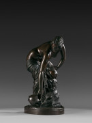 James PRADIER Genève, 1790 - Bougival, 1852 Danaïde Bronze à patine brune