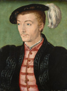 Corneille de LA HAYE, dit Corneille de LYON et atelier La Haye, 1500 - Paris, 1575 Portrait d'Antoine de Bourbon, roi de Navarre (15..