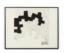 Eduardo CHILLIDA (1924 - 2002) Aldikatu III - 1972 Eau-forte en noir