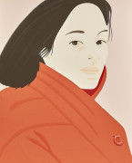 ¤ Alex KATZ (Né en 1927) Brisk day - 1990 Sérigraphie en couleurs