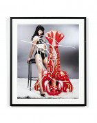 Jeff KOONS (Né en 1955) Girl with lobster - 2005 Impression digitale en couleurs