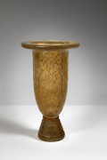 DAUM  Grand vase sur piédouche - circa 1930