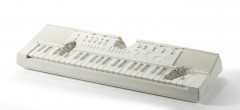 Daniel ARSHAM (Américain - Né en 1980) Futur Relic Excavation 09 (Keyboard) - 2018 Plâtre et verre pilé