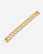 CHAUMET Bracelet en or gravé ou sablé An engraved and textured gold bracelet