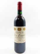 1 bouteille CLOS FOURTET 1990 1er GCC (B) Saint Emilion (étiquette léger abimée)