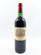 1 bouteille CHATEAU LAFITE ROTHSCHILD 1983 1er GC Pauillac (base goulot
