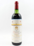 1 bouteille CHÂTEAU MOUTON ROTHSCHILD 1983 1er GC Pauillac (mi-épaule