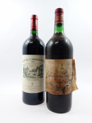 2 magnums 1 mag : CHÂTEAU GISCOURS 1975 3è GC Margaux (étiquette très tachée et déchirée)