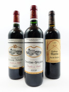 7 bouteilles 3 bts : CHÂTEAU GLORIA 2005 Saint Julien (étiquettes fanées)