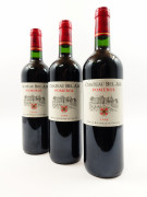 11 bouteilles CHÂTEAU BEL AIR 2009 Pomerol (étiquettes léger tachées)