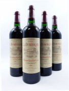 12 bouteilles CHÂTEAU LA DOMINIQUE 1998 GCC Saint Emilion (base goulot) Caisse bois d'origine