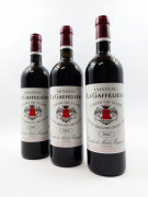 6 bouteilles CHÂTEAU LA GAFFELIERE 2002 1er GCC (B) Saint Emilion (capsules léger fripées)