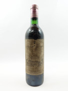 1 bouteille CHÂTEAU LA MISSION HAUT BRION 1971 CC Pessac Léognan (étiquette très abimée