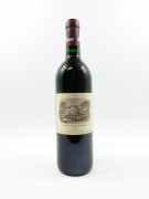 1 bouteille CHÂTEAU LAFITE ROTHSCHILD 1992 1er GC Pauillac (étiquette et capsule légèrement abimées)