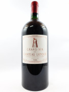1 jéroboam CHÂTEAU LATOUR 1996 1er GC Pauillac (5L, base goulot