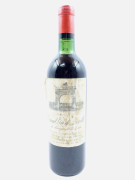 1 bouteille CHÂTEAU LEOVILLE LAS CASES 1961 2è GC Saint Julien (légèrement bas, étiquette très abimée, léger décollée