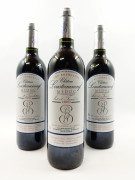 12 bouteilles CHÂTEAU LOUSTEAUNEUF 2000 Médoc Caisses bois d'origine (2 x 6 bout