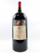 1 jéroboam CHÂTEAU MOUTON ROTHSCHILD 1985 1er GC Pauillac (5L, étiquette très abimée