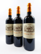 6 bouteilles CHÂTEAU OLIVIER 2005 CC Pessac Léognan (étiquettes léger tachées)