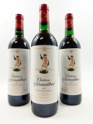 6 bouteilles CHÂTEAU D'ARMAILHAC 1992 5è GC Pauillac (3 base goulot