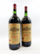 5 magnums CHÂTEAU HAUT SARPE 1981 GC Saint Emilion (base goulot