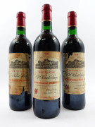 7 bouteilles CHÂTEAU HAUT SARPE 1988 GC Saint Emilion (base goulot