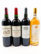 7 bouteilles  3 bts : CHATEAU BELAIR 2007 1er GCC (B) Saint Emilion 1 bt : CHÂTEAU BELLEGRAVE 1998 Pomerol 1 bt : CHÂTEAU GRAND...