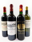 4 bouteilles 1 bt : CHÂTEAU CALON SEGUR 2005 3è GC Saint Estèphe (étiquette léger abimée)