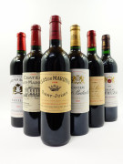6 bouteilles 1 bt : CHÂTEAU DE FIEUZAL 2000 CC Pessac Léognan