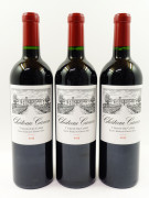 3 bouteilles CHÂTEAU CANON 2015 1er GCC (B) Saint Emilion