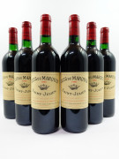 6 bouteilles CLOS DU MARQUIS 1995 Saint Julien (2 base goulot