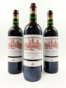 6 bouteilles CHÂTEAU COS D'ESTOURNEL 1996 2è GC Saint Estèphe
