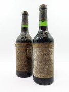 2 bouteilles CHÂTEAU GRUAUD LAROSE 1977 2è GC Saint Julien (étiquettes très abimées