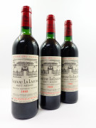 12 bouteilles CHÂTEAU LA LAGUNE 1993 3è GC Haut Médoc (10 base goulot
