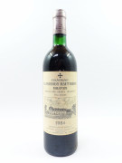 1 bouteille CHÂTEAU LA MISSION HAUT BRION 1984 CC Pessac Léognan (base goulot