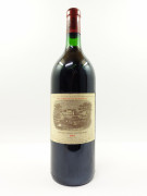 1 magnum CHÂTEAU LAFITE ROTHSCHILD 1984 1er GC Pauillac (étiquette abimée